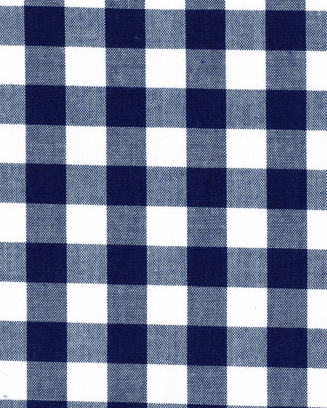 Classic Navy Gingham Shirt - 4