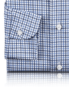 Navy Sky Tattersall Graph by Monti