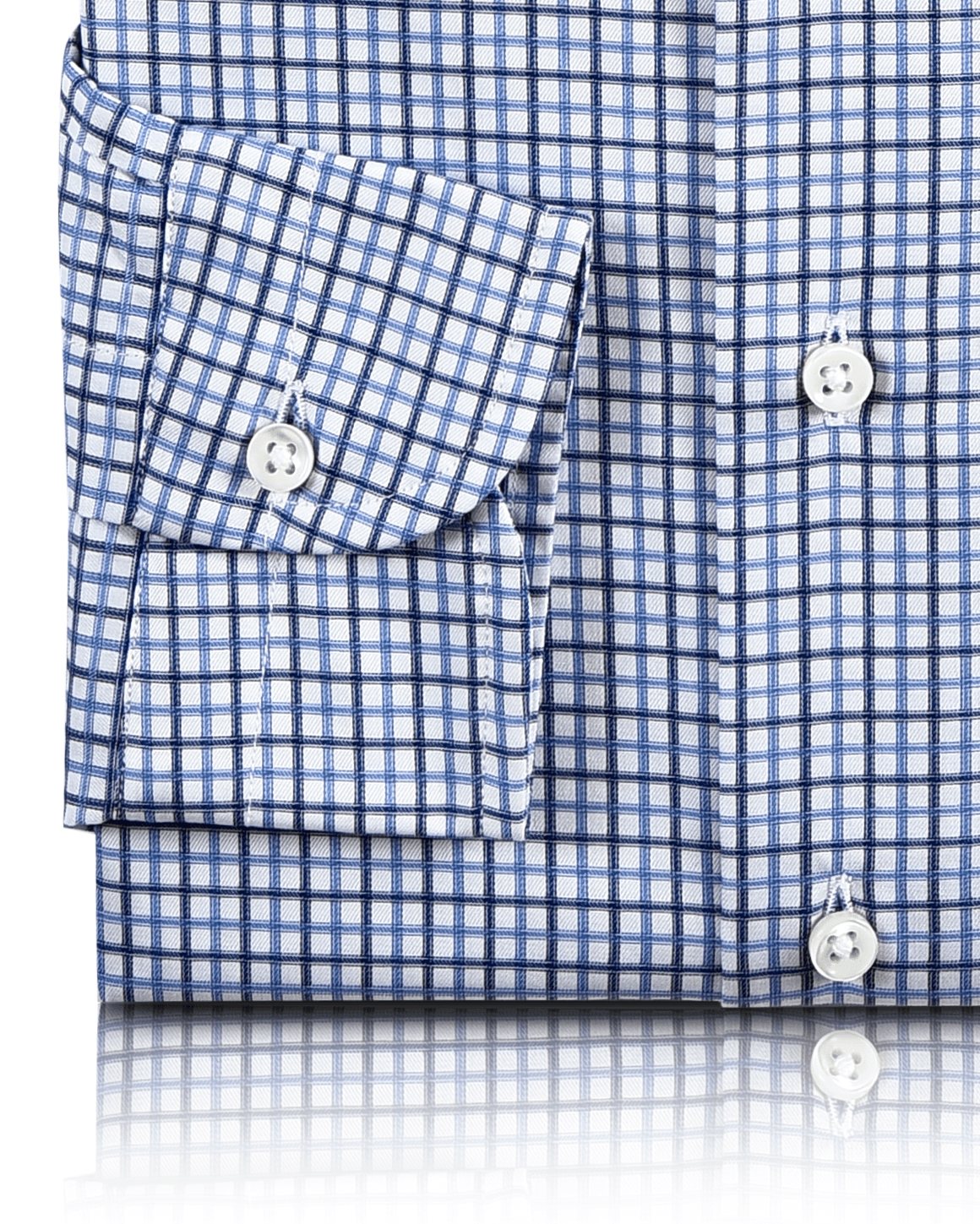 Navy Sky Tattersall Graph by Monti - 3