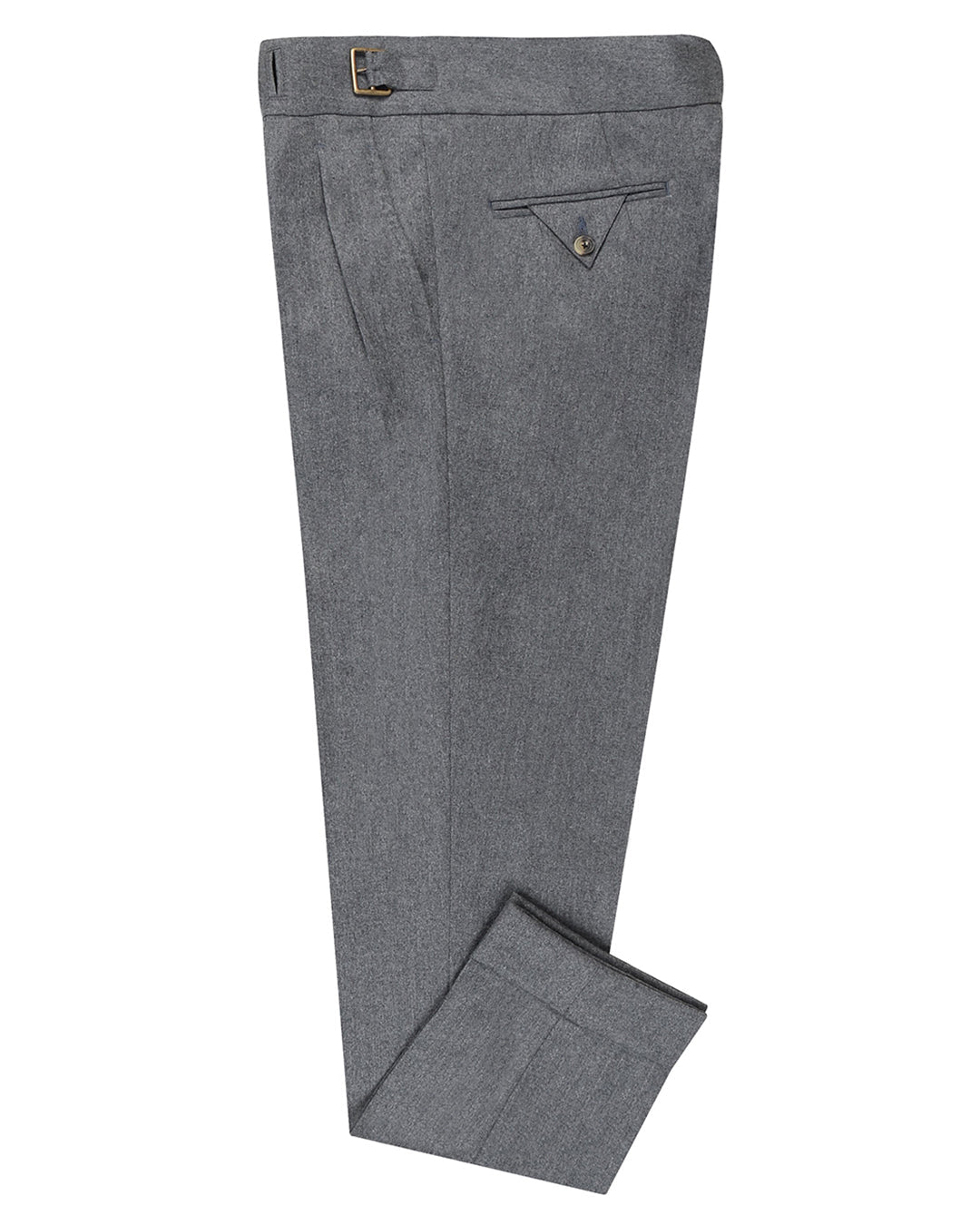 Gurkha Pant in Vitale Barberis Canonico - Flannels Grey