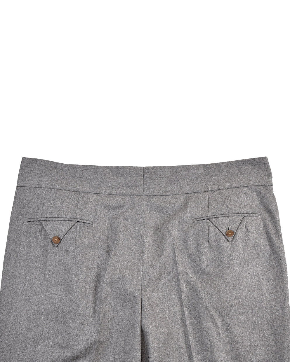 Gurkha Pant in Vitale Barberis Canonico - Flannels  Light Grey