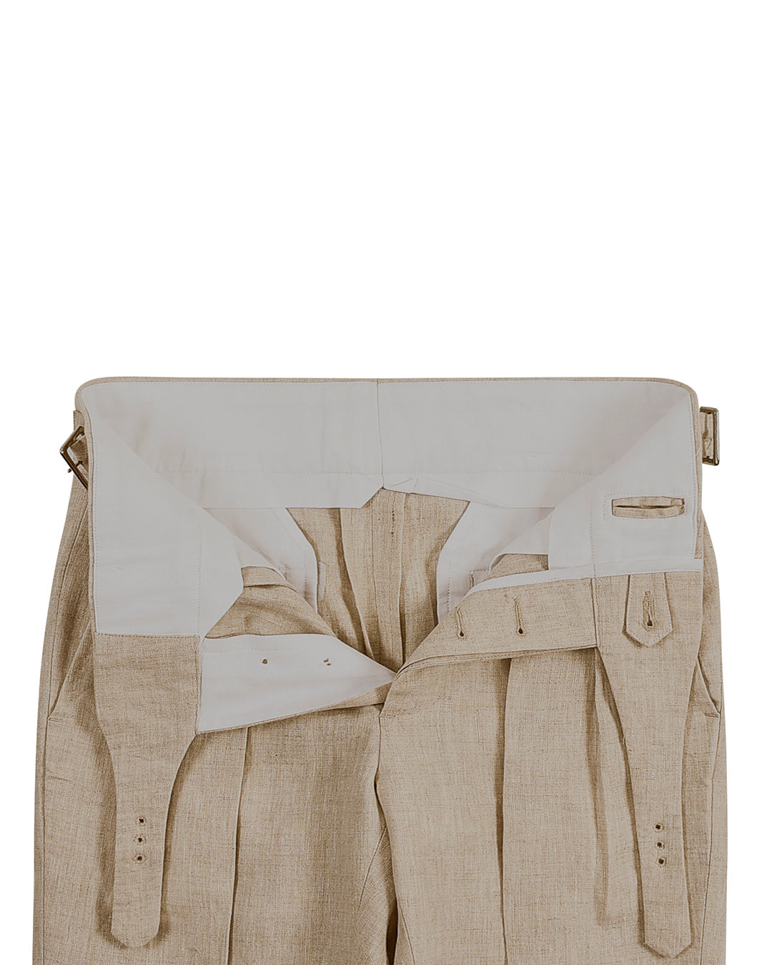 Gurkha Pants in 100% Linen Suiting Muslin