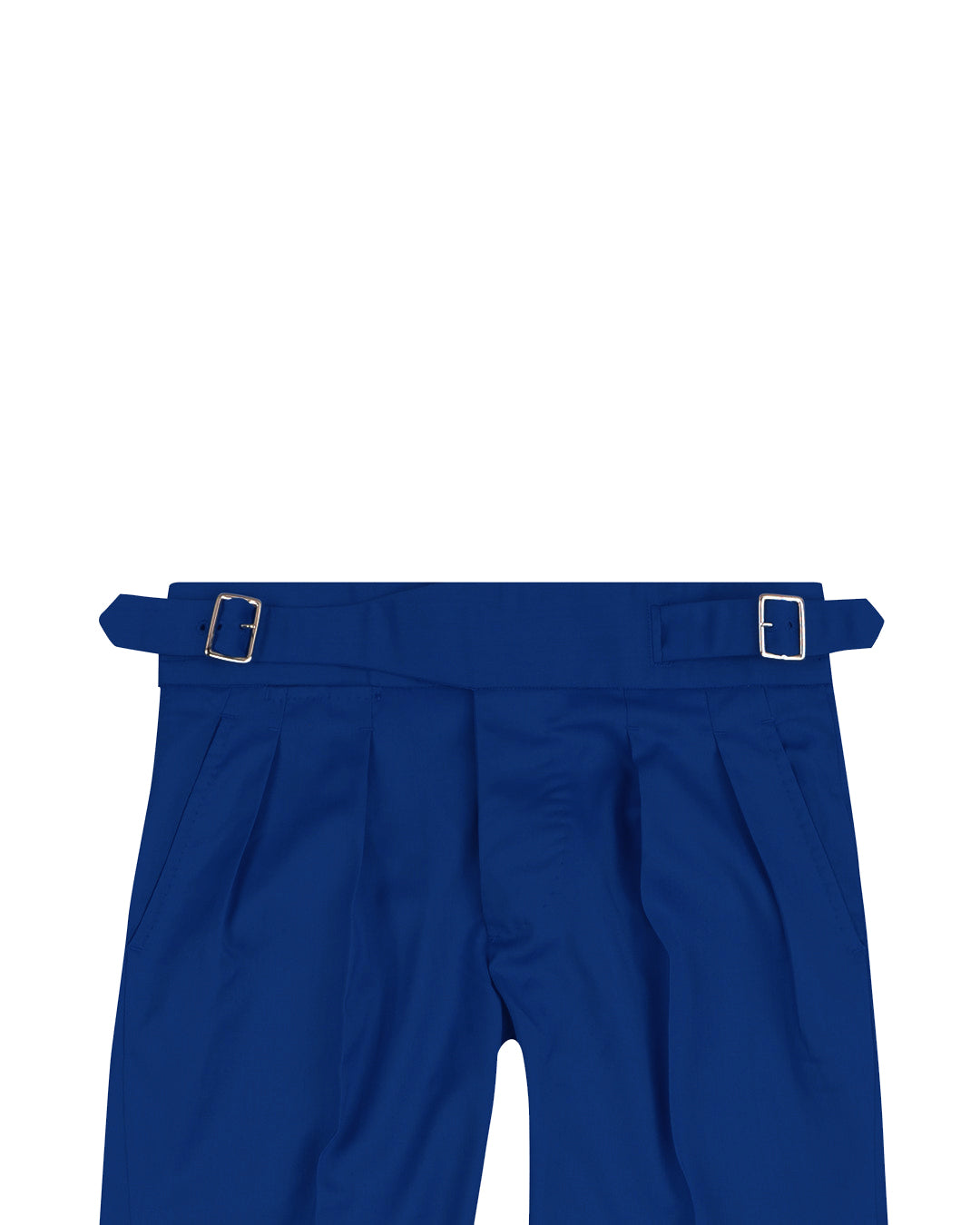 Gurkha Pant in VBC 100% Wool: Royal Blue Twill