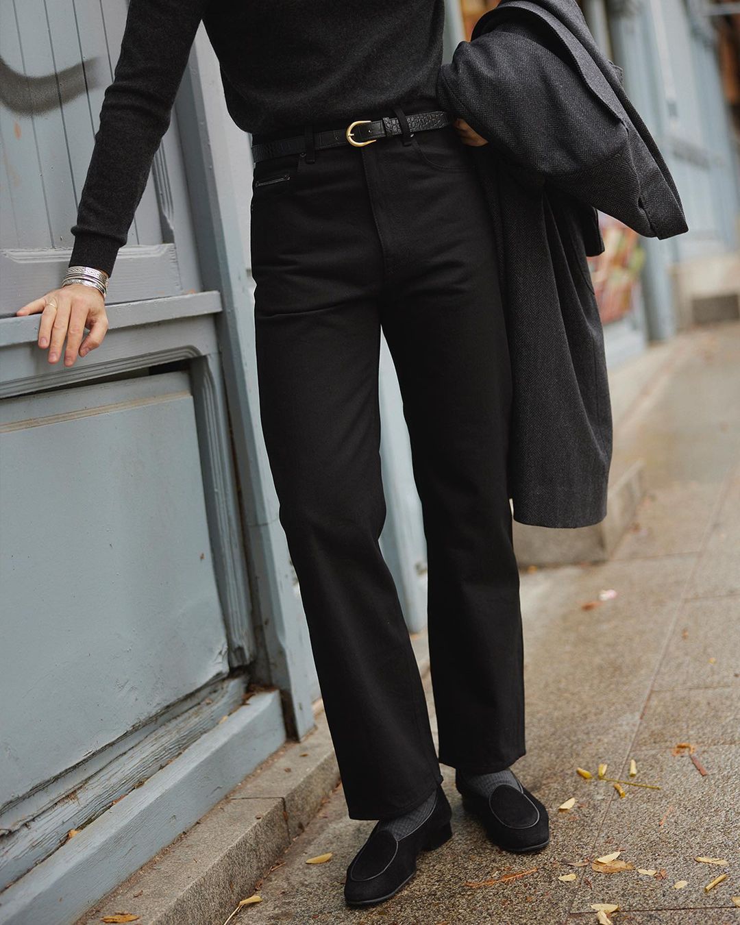 Luxire Selvedge: Black Jeans - 1