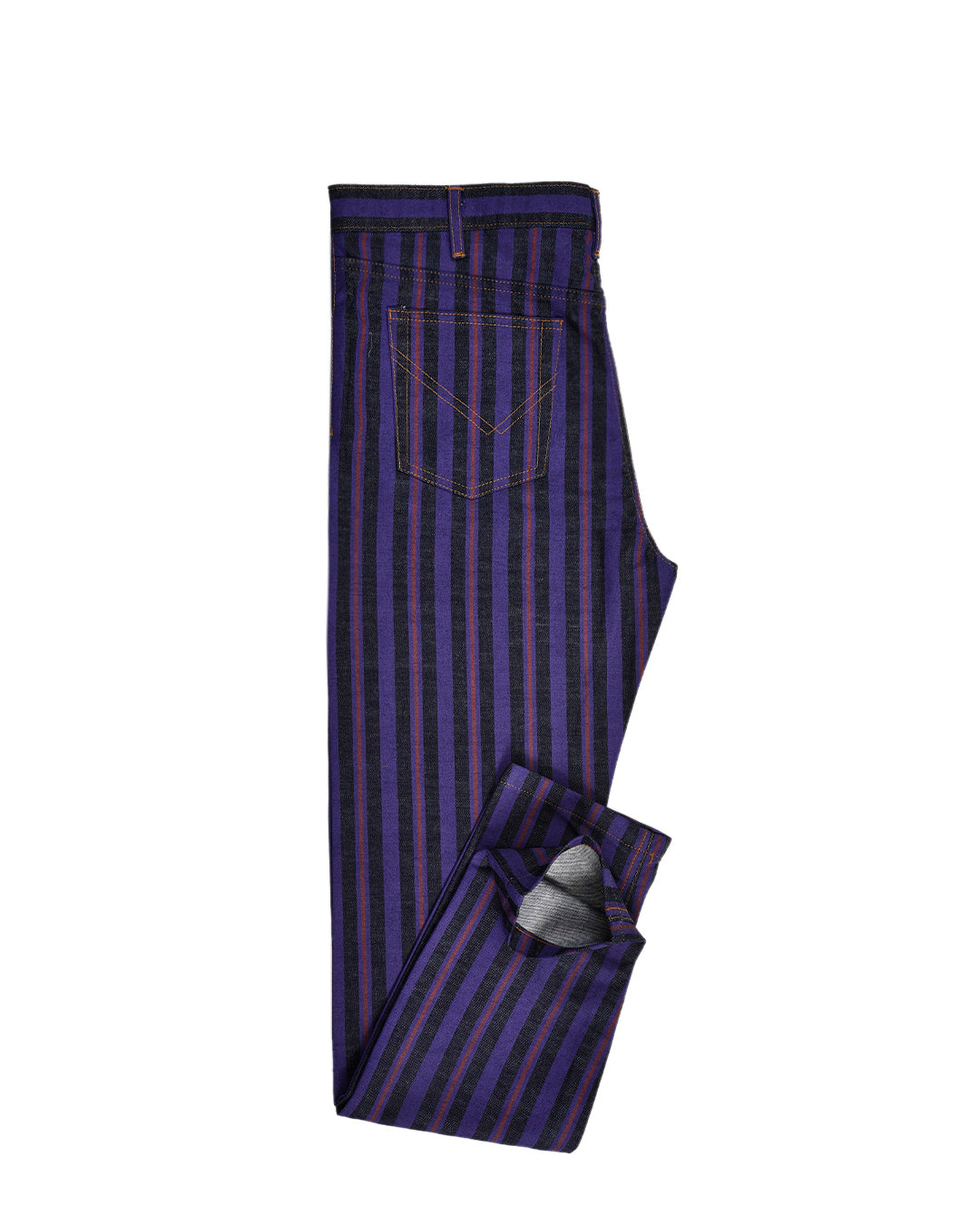 mens purple pinstripe dress pants Vinci Mens Purple Gangster Pinstripe Suit with Vest V2RS-9 44 Regular Purple