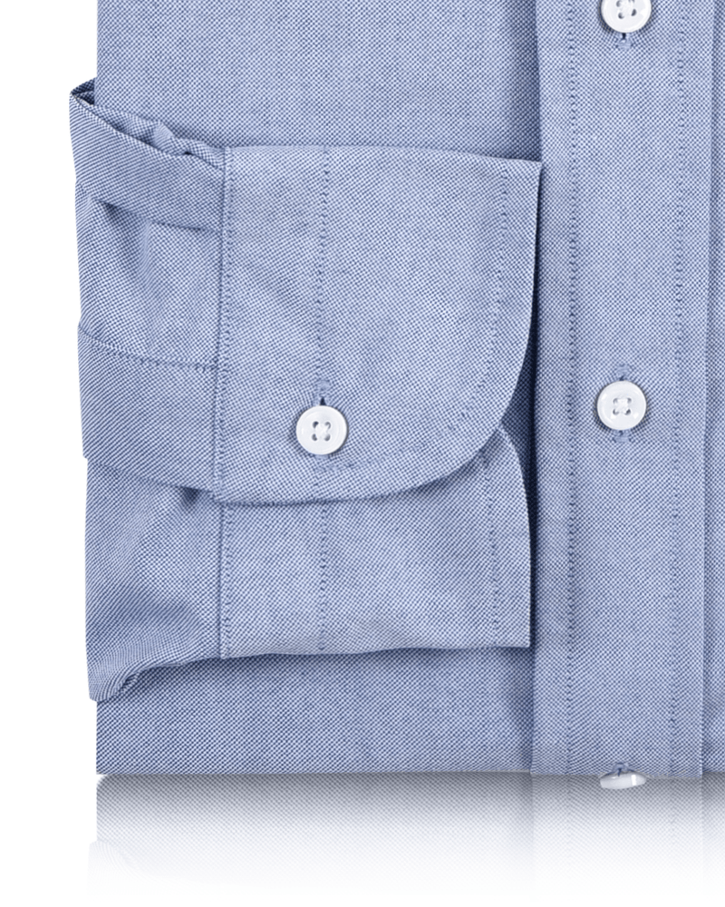 Custom Men's Oxford Shirt Classic Blue Dress Shirt Luxire Custom Clothing Custom Men's Oxford Shirt Classic Blue Dress Shirt Luxire Custom Clothing