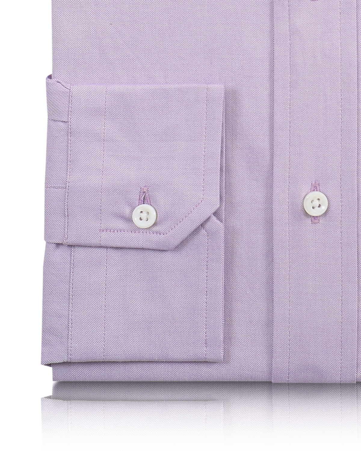 Lilac Pinpoint Oxford Shirt - 3