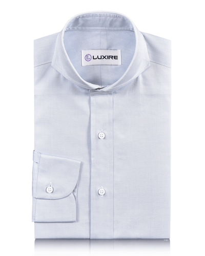 Brembana Pinpoint Oxford Sky Blue Shirt