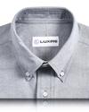 Stone Grey Soft Oxford Shirt