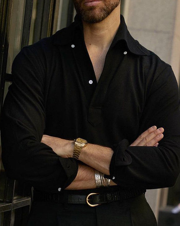 mens black polo dress shirt Amazon.com: U.S. Polo Assn. Slim Fit Long Sleeve Button Down Dress Shirts for Men Wrinkle Free Long Sleeve Shirt Mens Formal Stretch : Clothing, Shoes & Jewelry