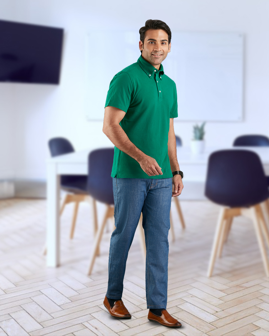 Racing Green Polo T-Shirt - 4
