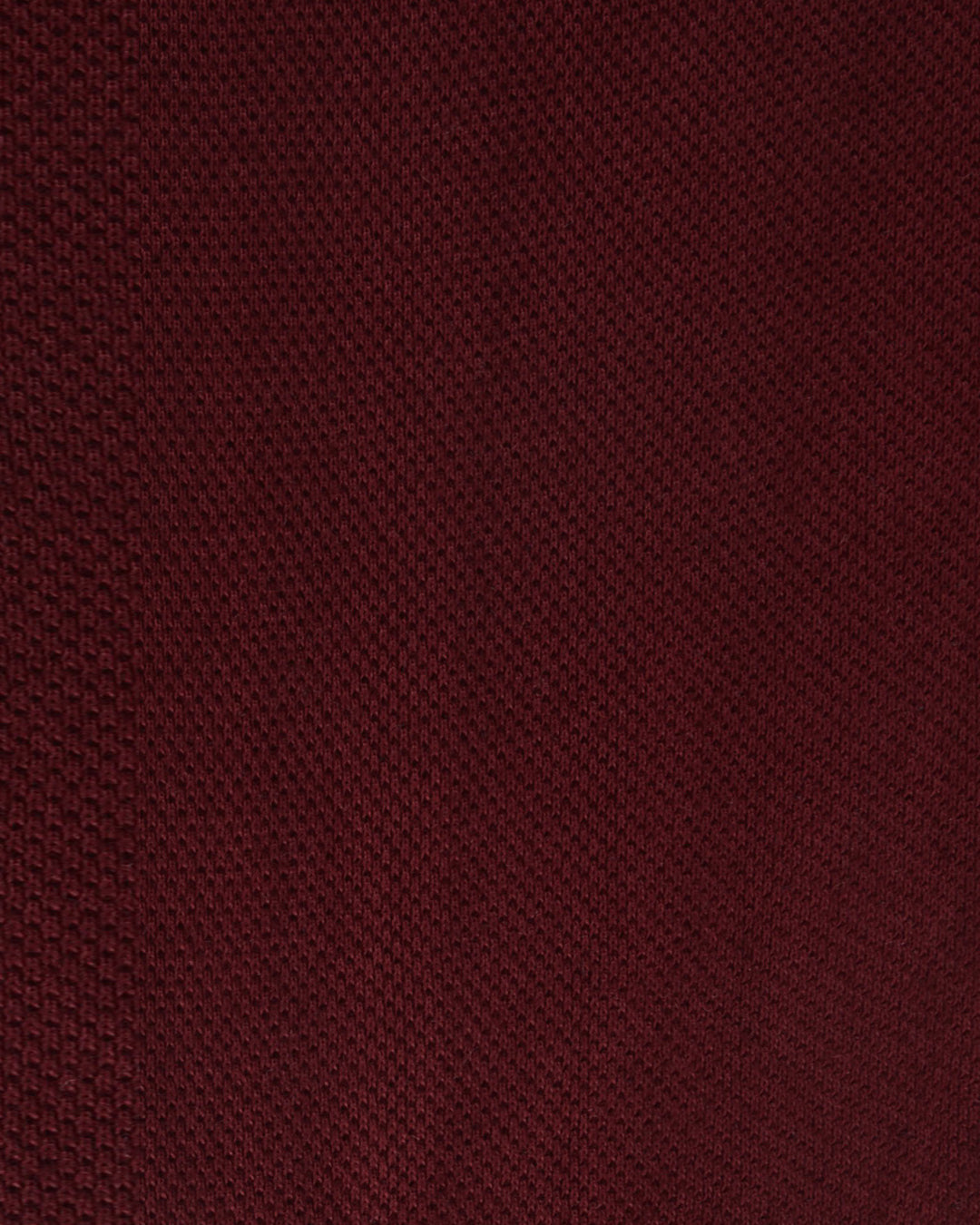 Plain Maroon Polo T-Shirt - 3