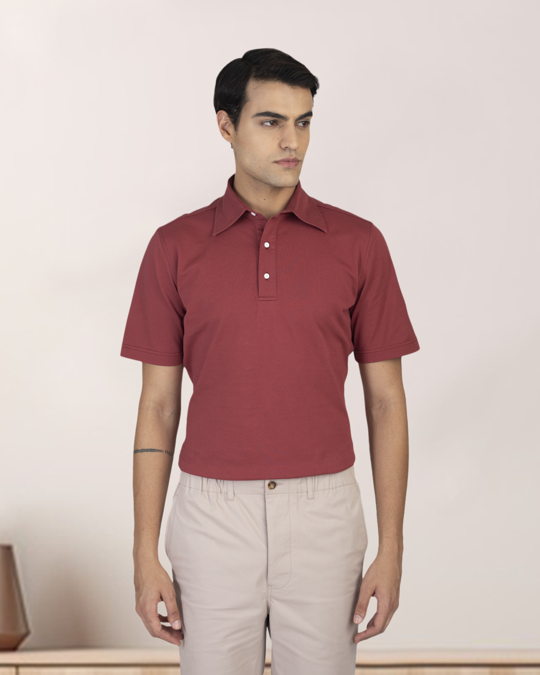 Marsala Soft Polo T-Shirt - 3