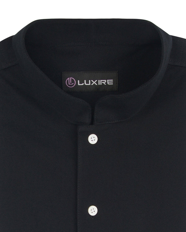 Metal Black Polo T-shirt