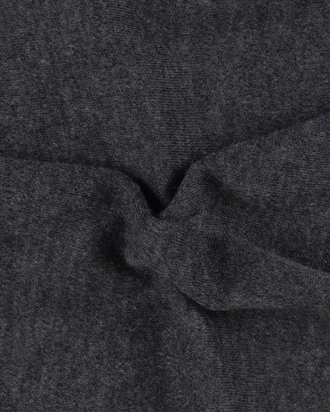 Close up of the custom oxford polo shirt for men by Luxire in soft midnight grey