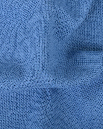 Steel Blue Polo T-shirt