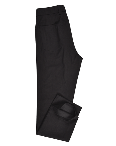 Jet Black Soft Twill Jeans