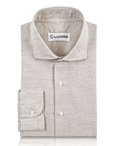 トップス SUBCULTURE COTTON CHECK SHIRT / BROWN Brown Shirts | United States