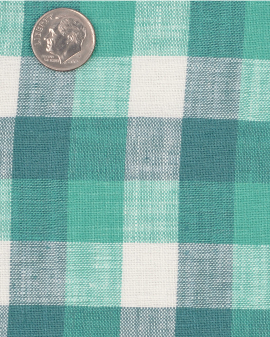 Linen: Shades of Green Tattersall