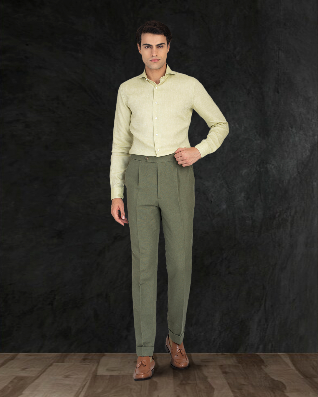 olive green dress shirt Men's Short Sleeve Casual - Builder in Oxford Large Fit Dress Shirts are crafted from our Pro Performance Fabric that is lightweight COOFANDY Mens Dress Shirts Long
