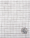 Linen: Olive Green Graph Checks On White