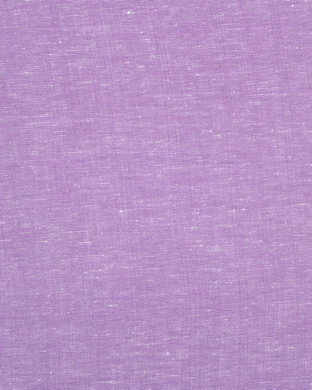 Close up of the custom linen shirt for men in purple chambray by Luxire Clothing