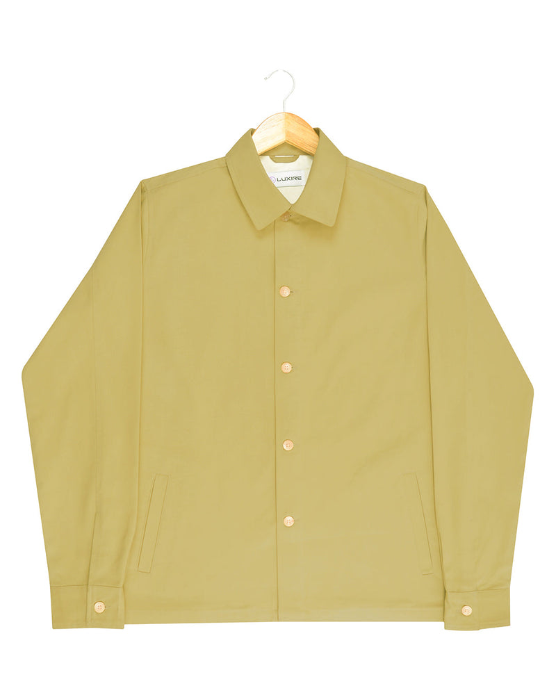 Mellow Mustard Soft Twill Jacket
