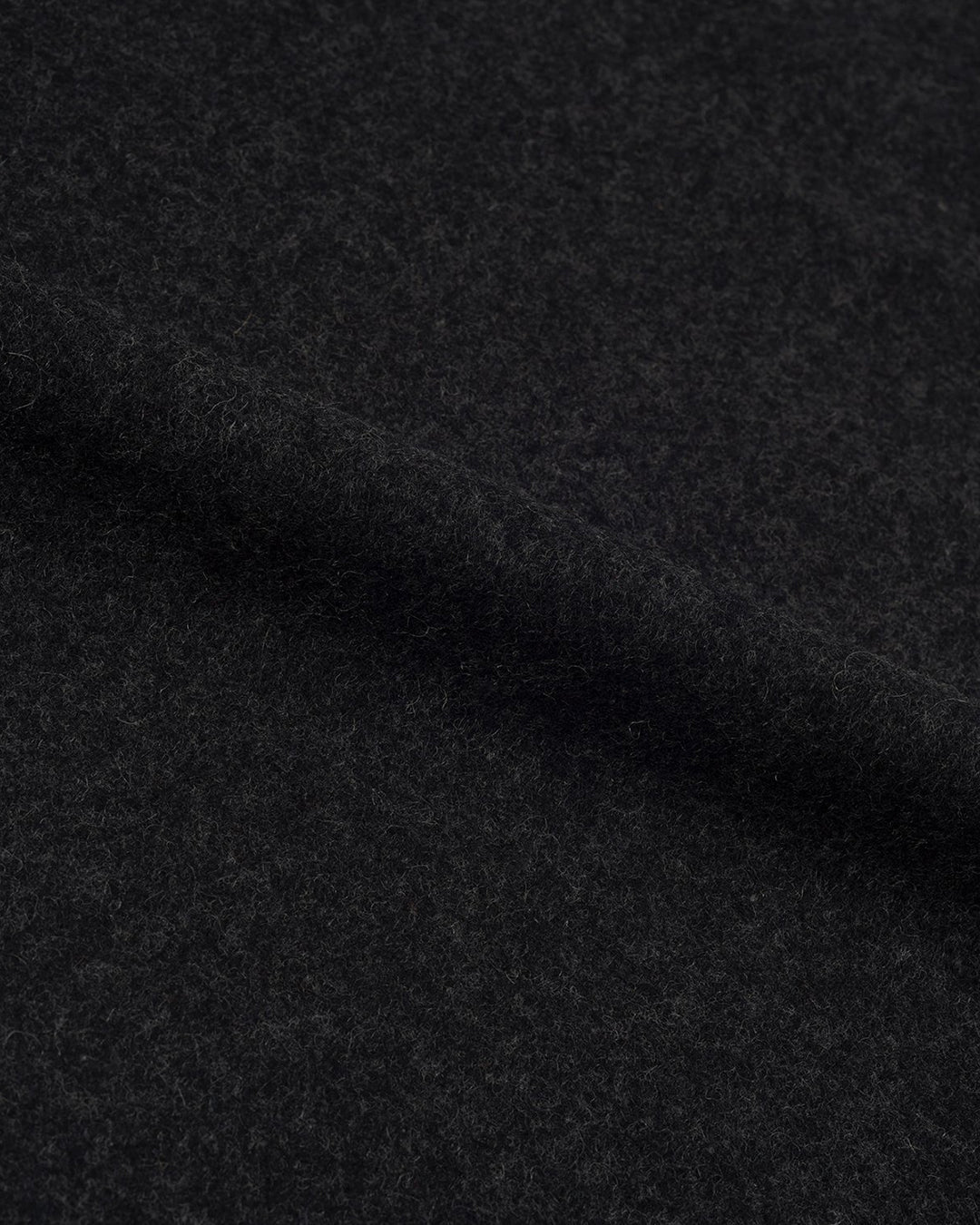 Vest in Charcoal Grey 100% Wool Flannel - 2