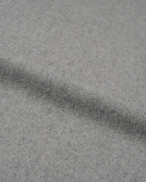 Vest in Grey Wool Flannel