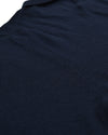 EZS Merino Wool Navy Long Sleeve Polo
