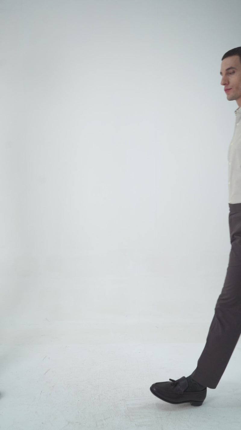 Choco Brown Plain Dress Pant