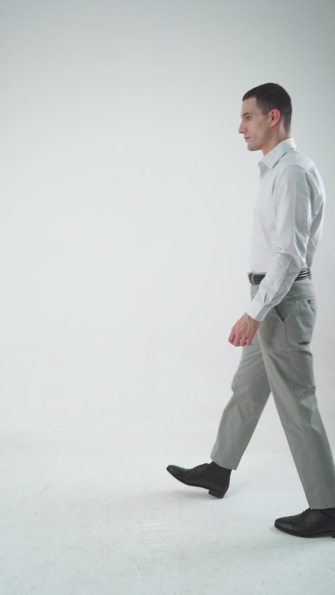 Monti White & Black Pin Stripes Shirt