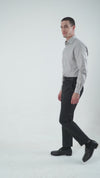 Brown Blue Tattersall Checks Twill Flannel