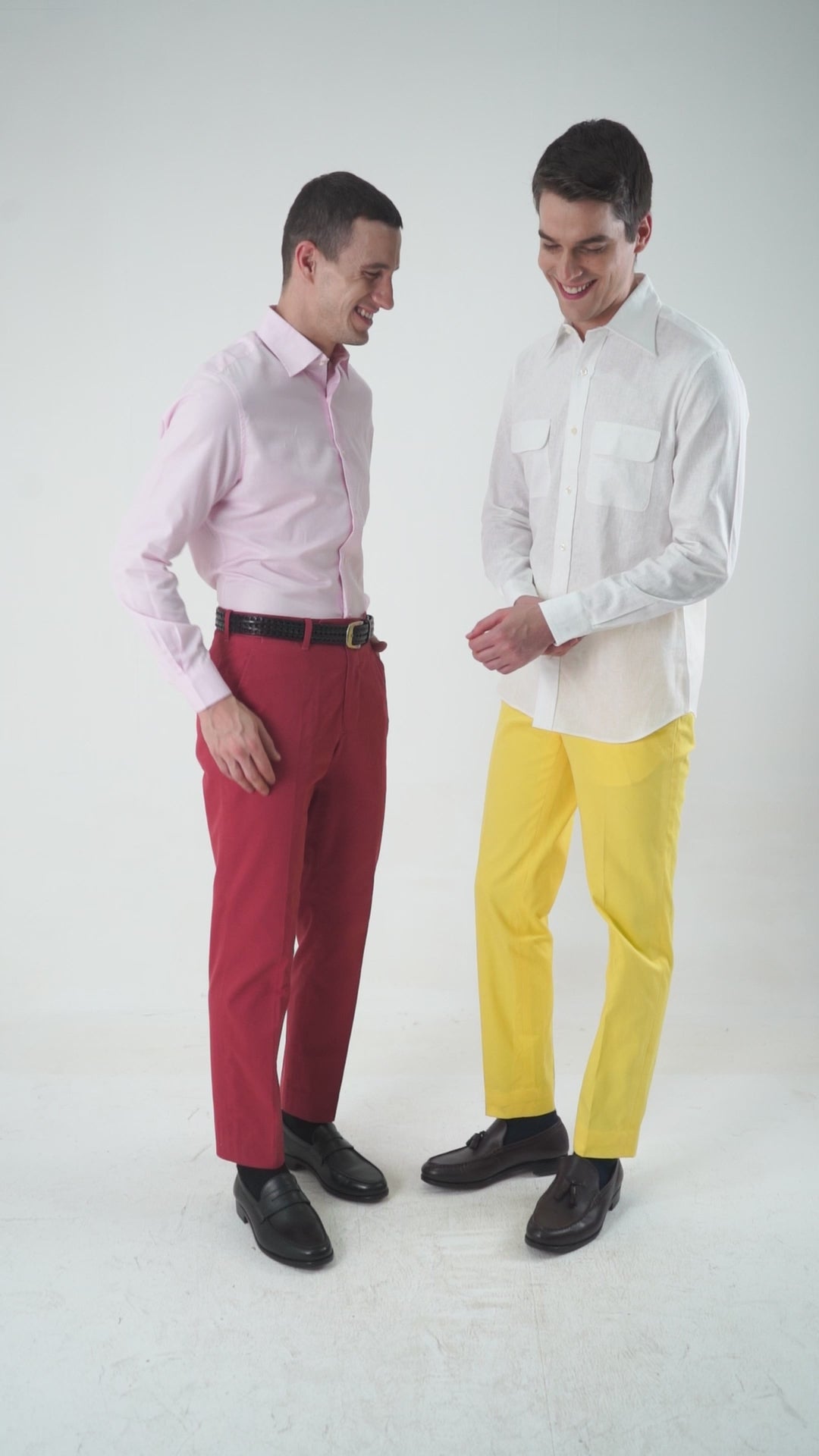 Pale Pink Twill Shirt