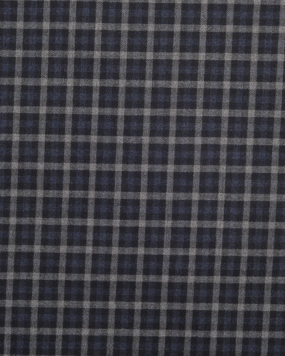 VBC Black & Grey Checks Twill