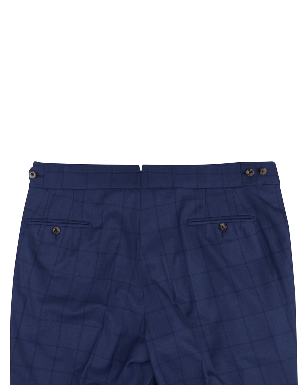 Drago: Super 160s Royal Blue Checks - 5