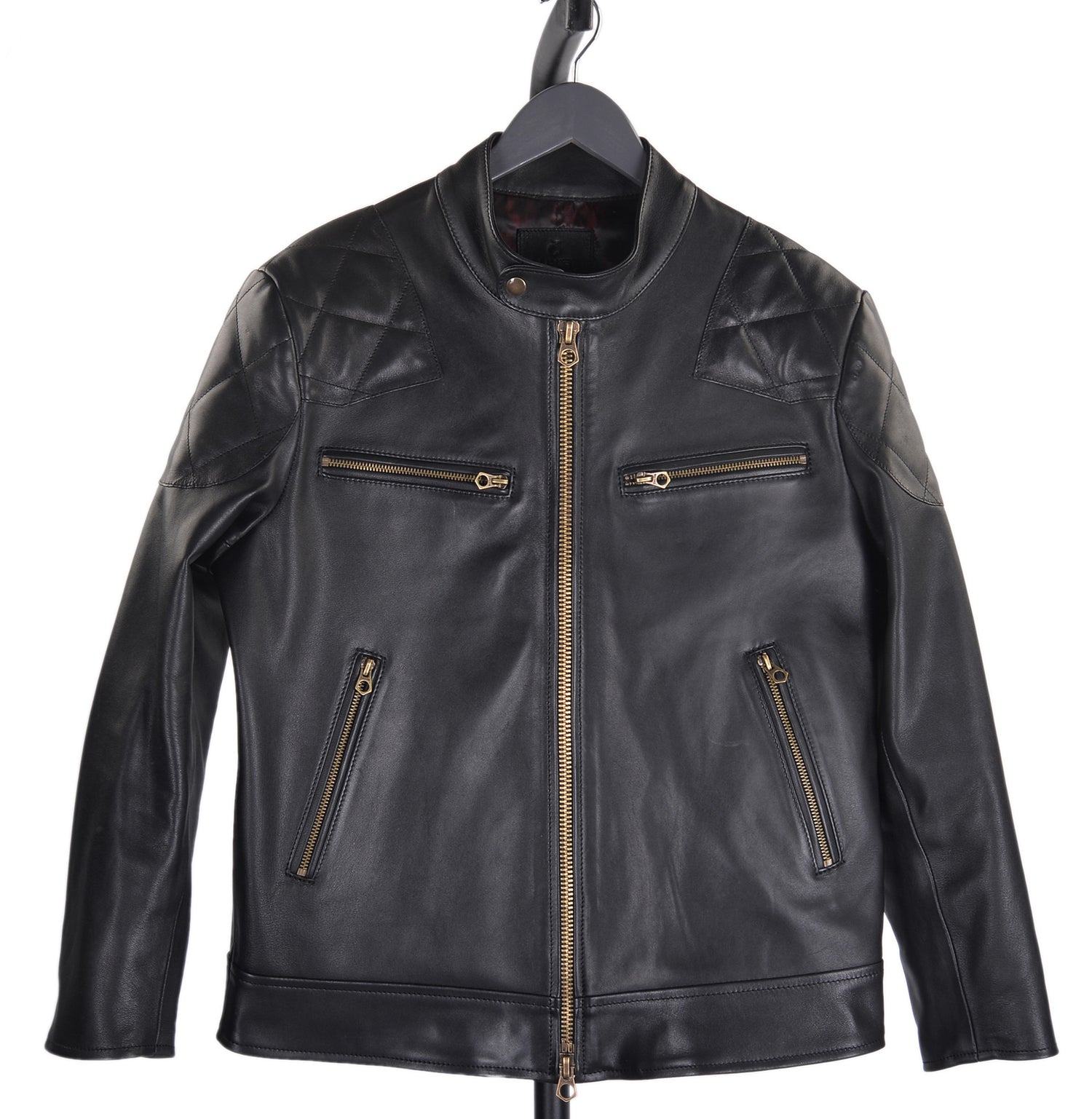 Quilted Leather Moto Jacket MTM – Luxire Custom Clothing