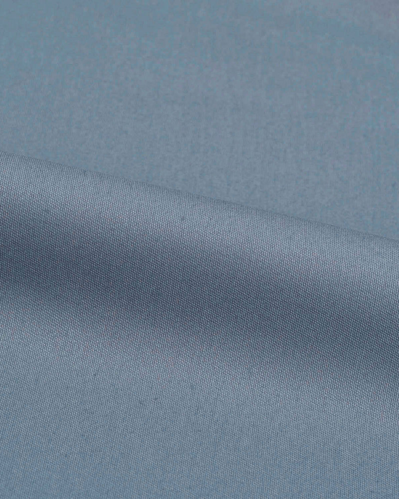 Cotton: Pigeon Blue Twill Chino