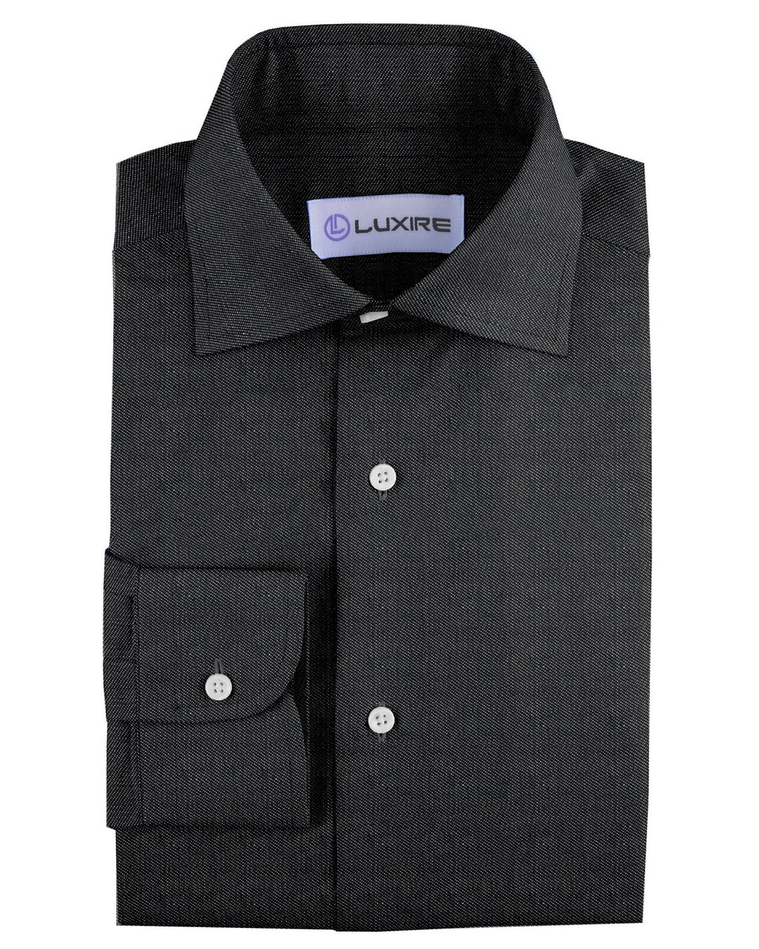 Charcoal Denim Chambray - 1