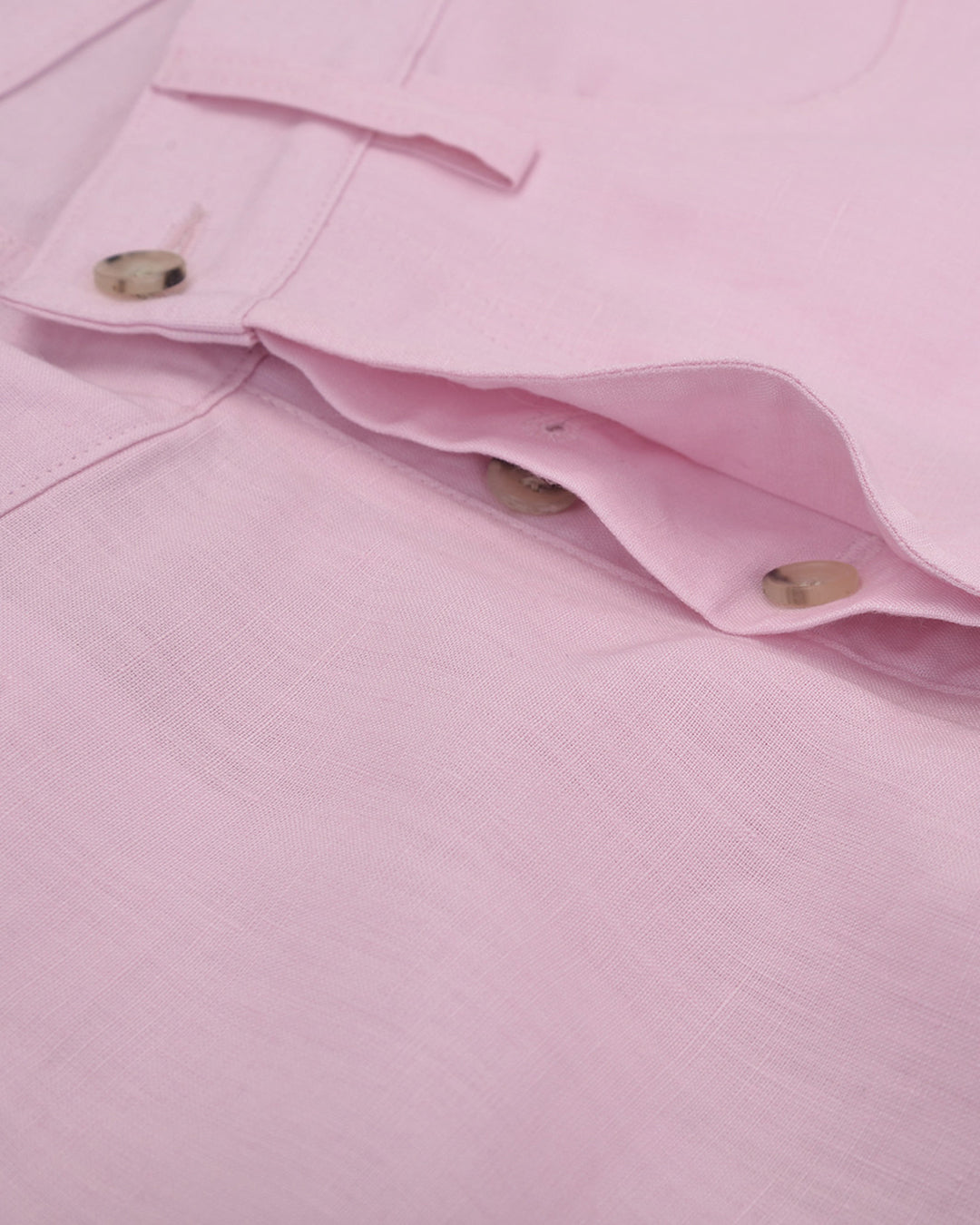 Dugdale Linen:Pink Plain - 3