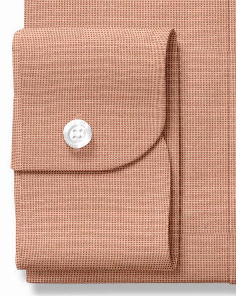 Cotton Poly: Reddish Orange End On End