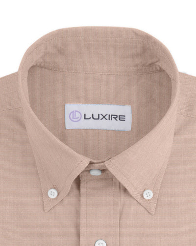 Cotton Poly: Light Orange End On End