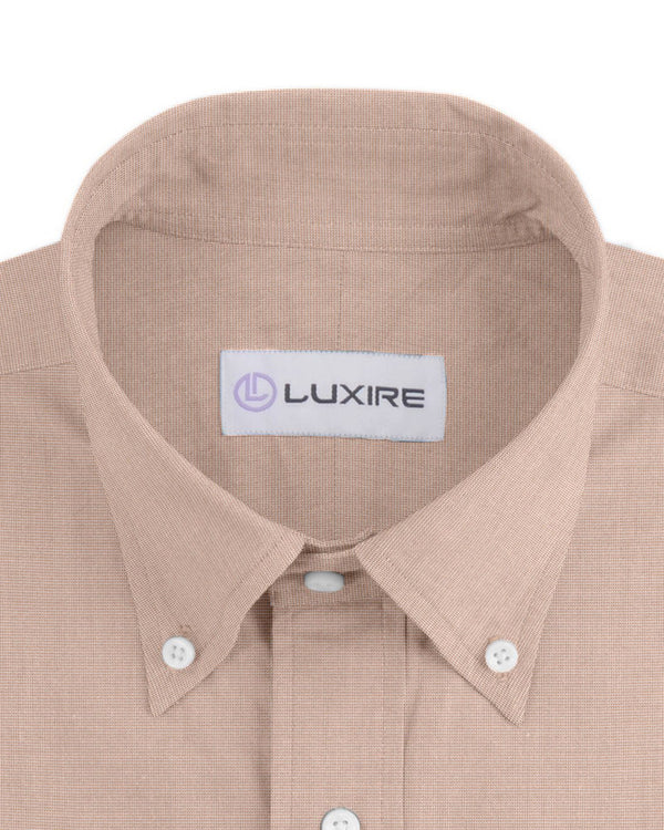 Cotton Poly: Light Orange End On End