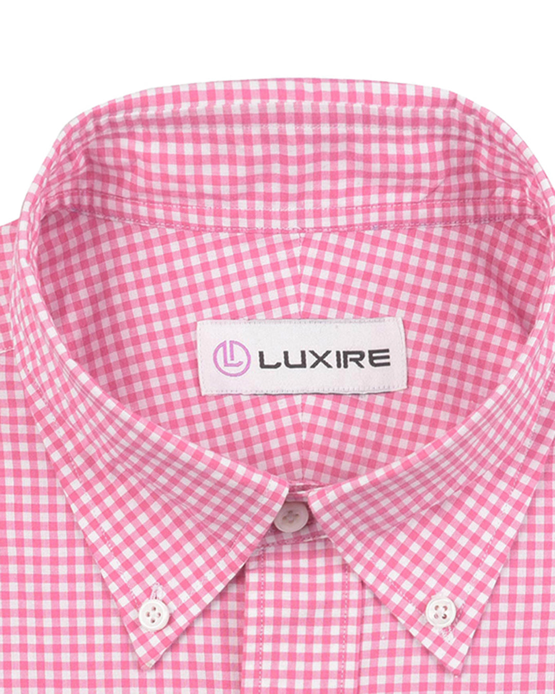 Pink Micro Gingham
