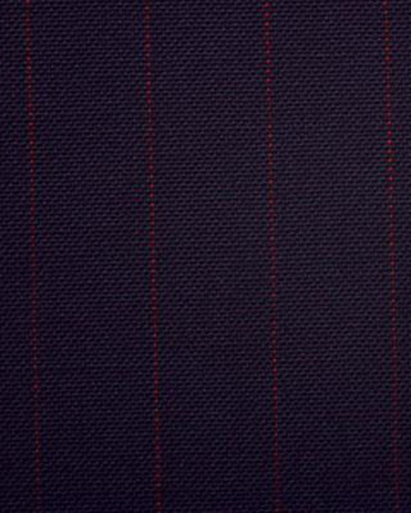 Dugdale Fine Worsted - Navy with Red Pin Stripe Jacket
