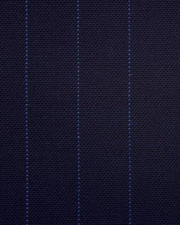 Dugdale Fine Worsted - Navy with Blue Pin Stripe Jacket