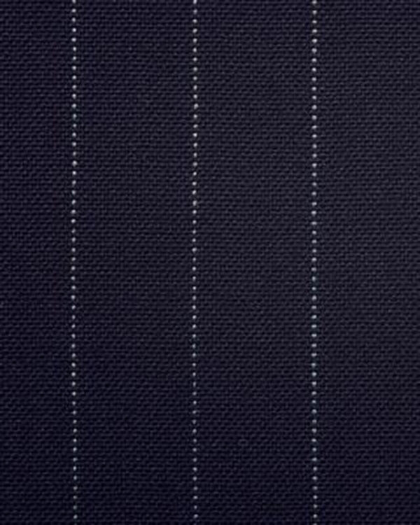 Dugdale Fine Worsted - Navy Pin Stripe Jacket