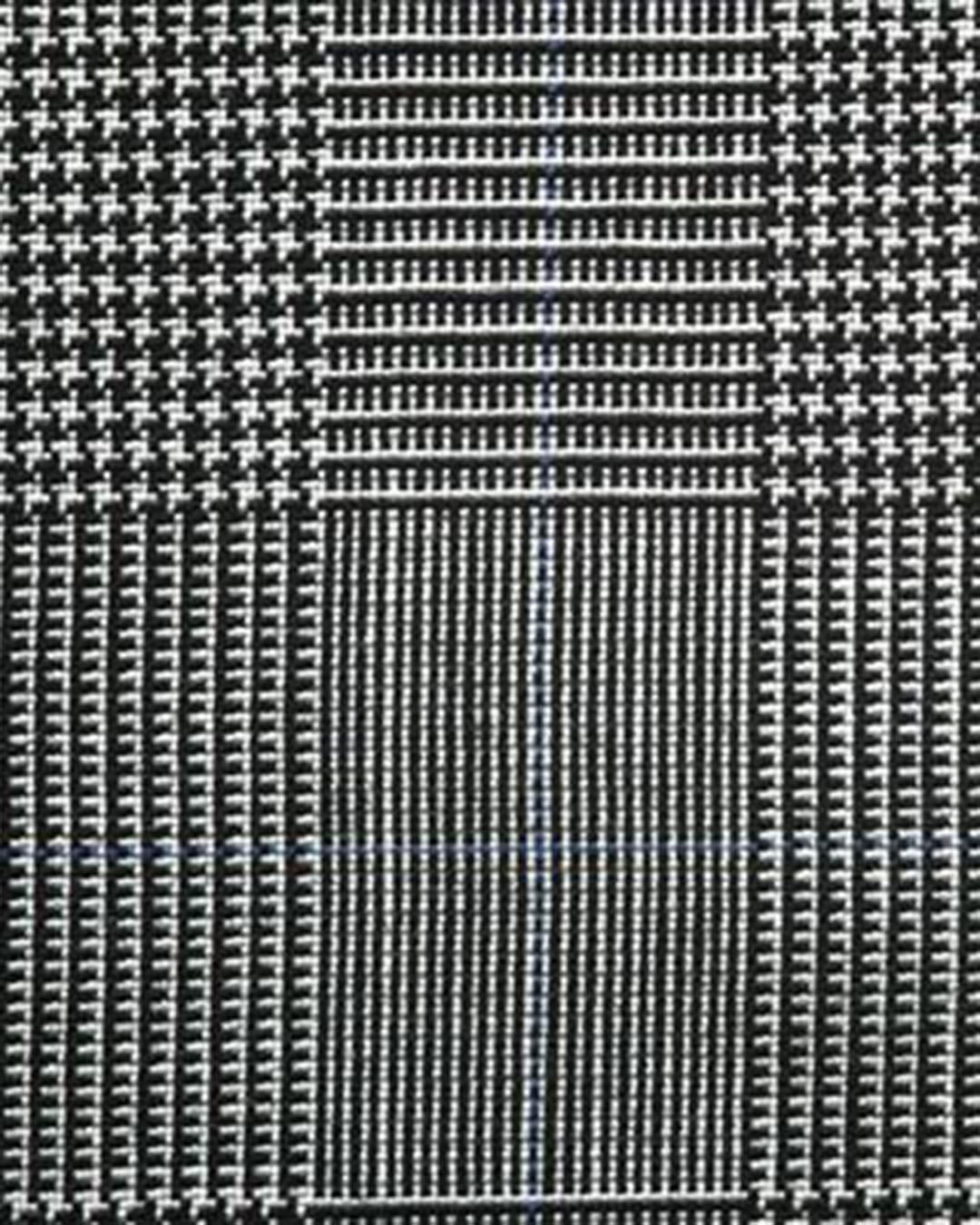 Dugdale Fine Worsted - Grey Prince of Wales with Blue Overcheck - 2