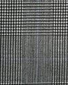 Dugdale Fine Worsted Pant - Grey Prince of Wales with Blue Overcheck