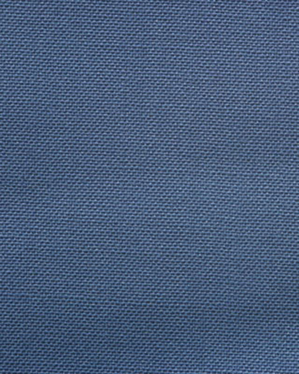 Dugdale Fine Worsted Pant - Blue Plain